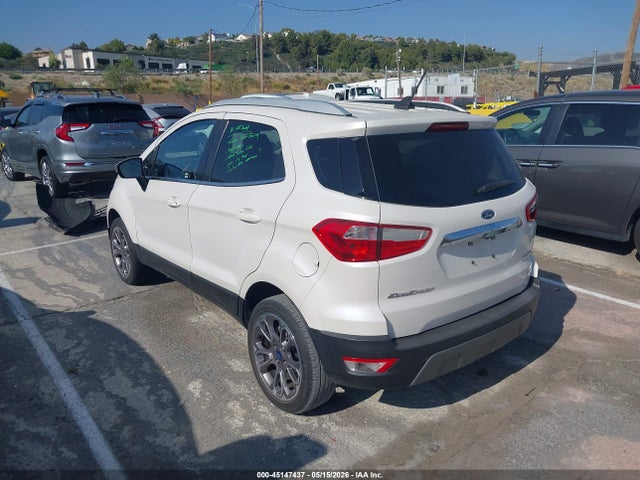 45147437 :رقم المزاد ، MAJ3S2KE4LC383008 vin ، 2020 Ford Ecosport Titanium مزاد بيع