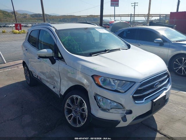 45147437 :رقم المزاد ، MAJ3S2KE4LC383008 vin ، 2020 Ford Ecosport Titanium مزاد بيع