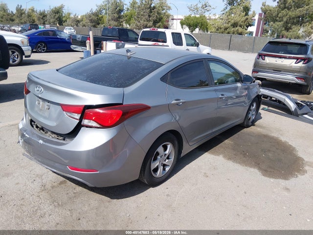 Продаж на аукціоні авто 2014 Hyundai Elantra Se, vin: KMHDH4AE3EU199259, номер лоту: 45147683