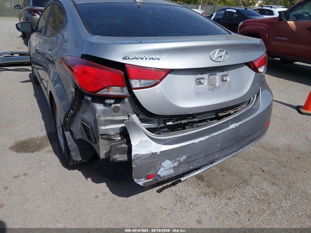 Продаж на аукціоні авто 2014 Hyundai Elantra Se, vin: KMHDH4AE3EU199259, номер лоту: 45147683