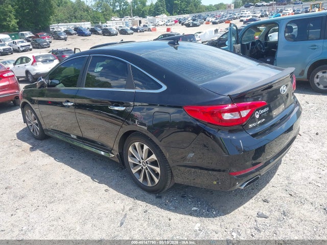 2015 Hyundai Sonata Sport მანქანა იყიდება აუქციონზე, vin: 5NPE34AF1FH100823, აუქციონის ნომერი: 45147790