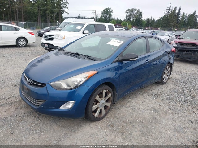 45147800 :رقم المزاد ، KMHDH4AE9DU944952 vin ، 2013 Hyundai Elantra Limited مزاد بيع