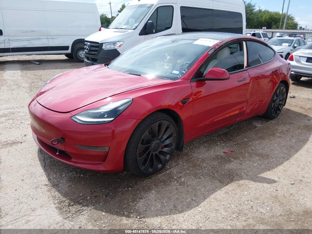 2022 Tesla Model 3 Performance Dual Motor All-wheel Drive მანქანა იყიდება აუქციონზე, vin: 5YJ3E1EC6NF134320, აუქციონის ნომერი: 45147874