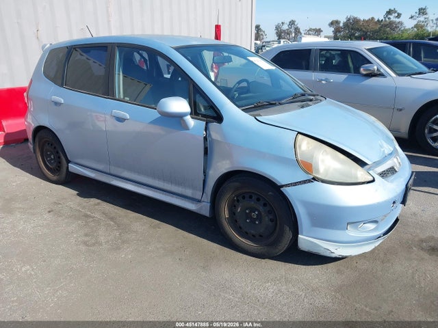 2008 Honda Fit Sport მანქანა იყიდება აუქციონზე, vin: JHMGD386X8S060296, აუქციონის ნომერი: 45147885