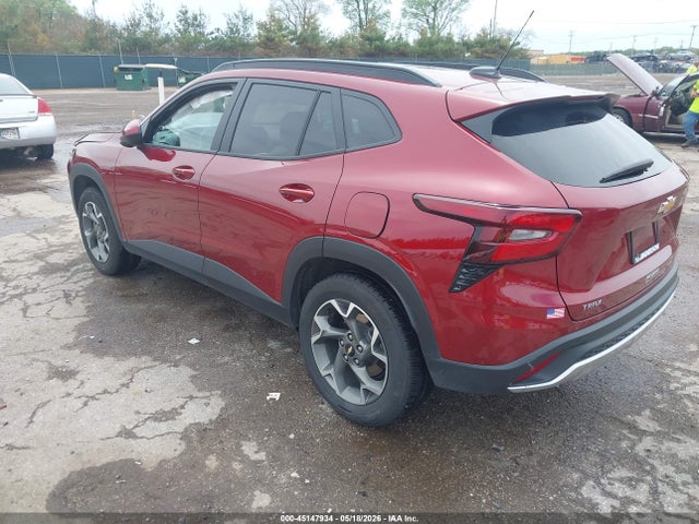 2025 Chevrolet Trax Fwd Lt მანქანა იყიდება აუქციონზე, vin: KL77LHEP4SC131960, აუქციონის ნომერი: 45147934