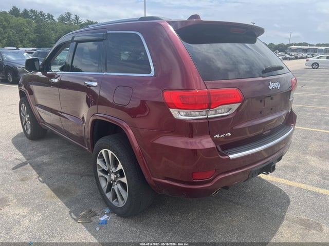 Продажа на аукционе авто 2017 Jeep Grand Cherokee Overland 4x4, vin: 1C4RJFCG0HC837437, номер лота: 45147992
