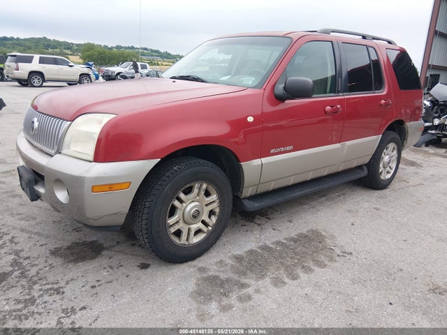 2002 Mercury Mountaineer მანქანა იყიდება აუქციონზე, vin: 4M2ZU86W82UJ38235, აუქციონის ნომერი: 45148135