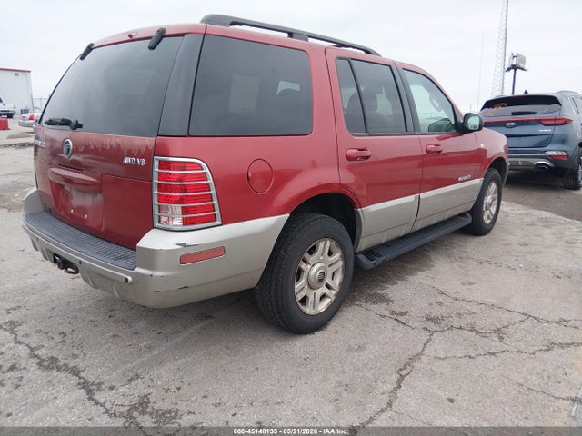 2002 Mercury Mountaineer მანქანა იყიდება აუქციონზე, vin: 4M2ZU86W82UJ38235, აუქციონის ნომერი: 45148135