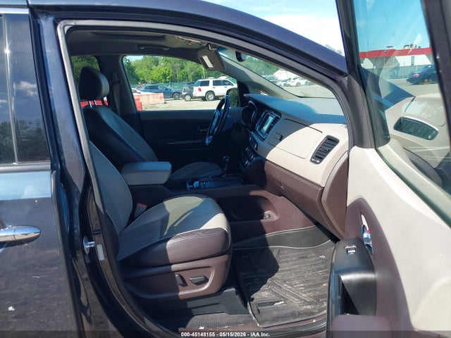 45148155 :رقم المزاد ، KNDME5C19G6128894 vin ، 2016 Kia Sedona Sx Luxury مزاد بيع