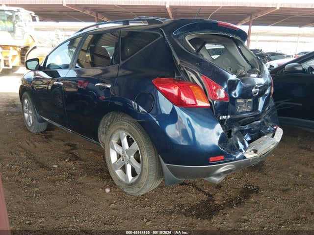 45148165 :رقم المزاد ، JN8AZ18U49W015316 vin ، 2009 Nissan Murano Sl مزاد بيع