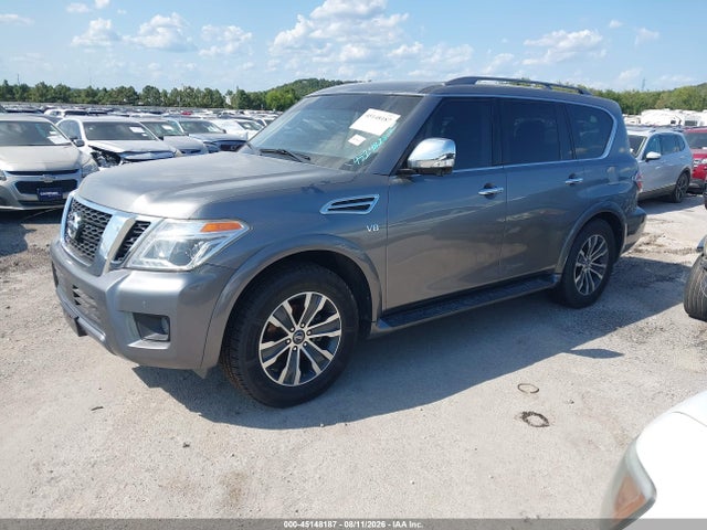 2020 Nissan Armada Sl 4wd მანქანა იყიდება აუქციონზე, vin: JN8AY2NCXL9619544, აუქციონის ნომერი: 45148187