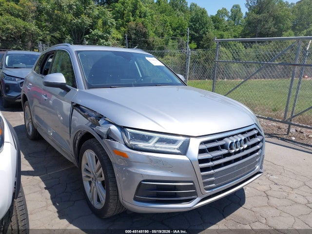 45148190 :رقم المزاد ، WA1BNAFY0J2066125 vin ، 2018 Audi Q5 2.0t Premium/2.0t Tech Premium مزاد بيع