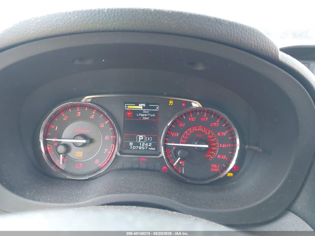 Продажа на аукционе авто 2016 Subaru Wrx Premium, vin: JF1VA1E65G8822848, номер лота: 45148215