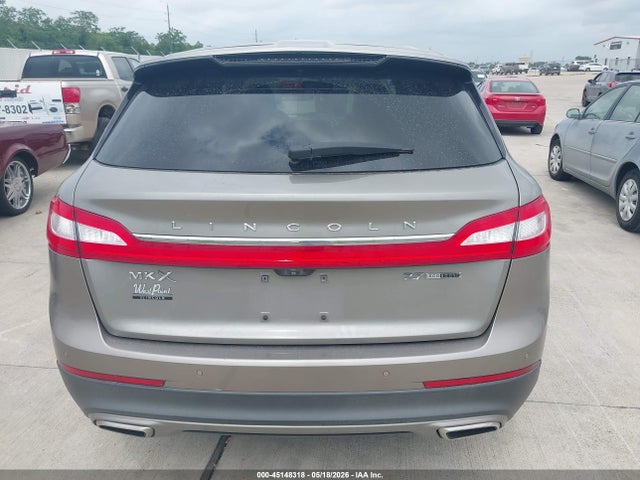 45148318 :رقم المزاد ، 2LMTJ6KP9GBL83016 vin ، 2016 Lincoln Mkx Select مزاد بيع
