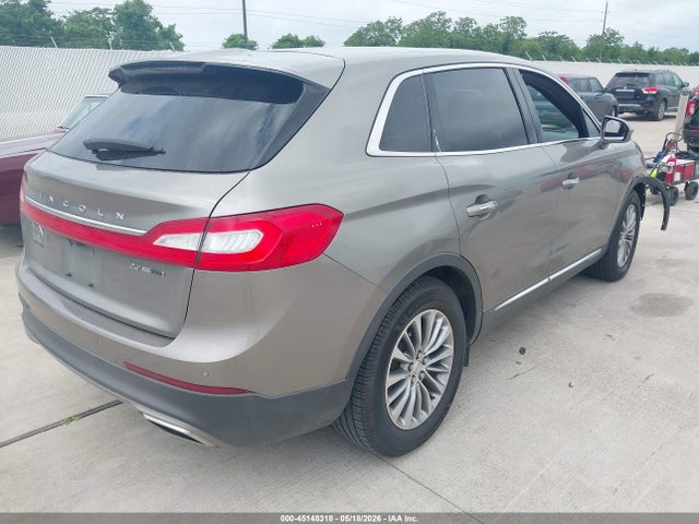 45148318 :رقم المزاد ، 2LMTJ6KP9GBL83016 vin ، 2016 Lincoln Mkx Select مزاد بيع