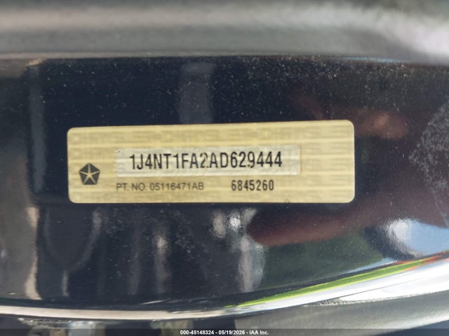 Aukcja sprzedaży 2010 Jeep Compass Sport, vin: 1J4NT1FA2AD629444, numer aukcji: 45148324