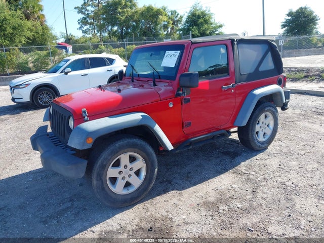 45148328 :رقم المزاد ، 1J4FA24178L555859 vin ، 2008 Jeep Wrangler X مزاد بيع