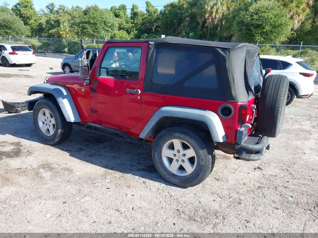 45148328 :رقم المزاد ، 1J4FA24178L555859 vin ، 2008 Jeep Wrangler X مزاد بيع