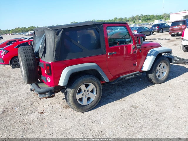 45148328 :رقم المزاد ، 1J4FA24178L555859 vin ، 2008 Jeep Wrangler X مزاد بيع
