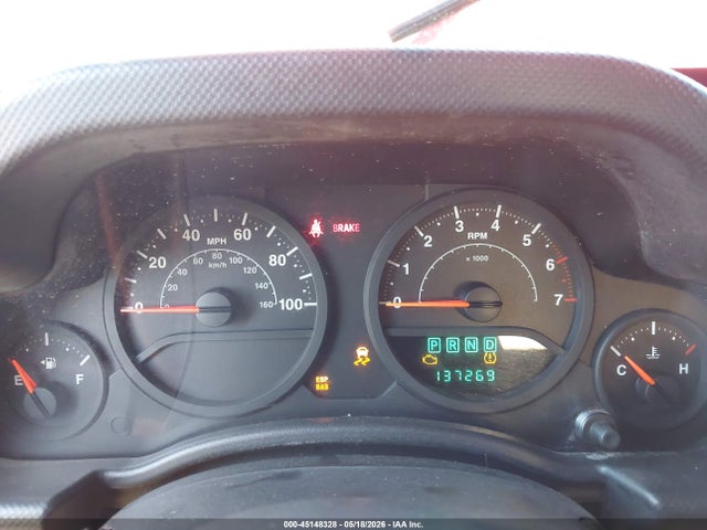 45148328 :رقم المزاد ، 1J4FA24178L555859 vin ، 2008 Jeep Wrangler X مزاد بيع
