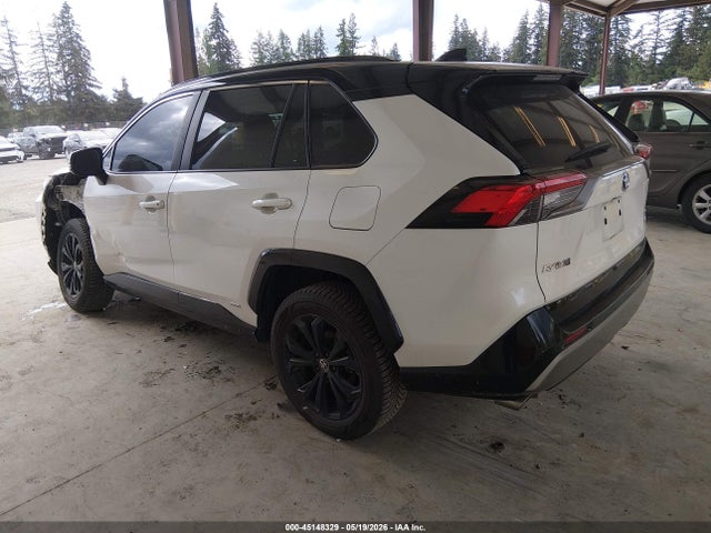 45148329 :رقم المزاد ، 4T3E6RFV8NU065970 vin ، 2022 Toyota Rav4 Hybrid Xse مزاد بيع