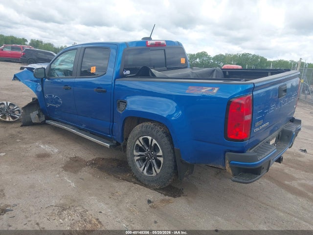 Продаж на аукціоні авто 2022 Chevrolet Colorado 4wd  Short Box Z71, vin: 1GCGTDEN9N1253238, номер лоту: 45148356