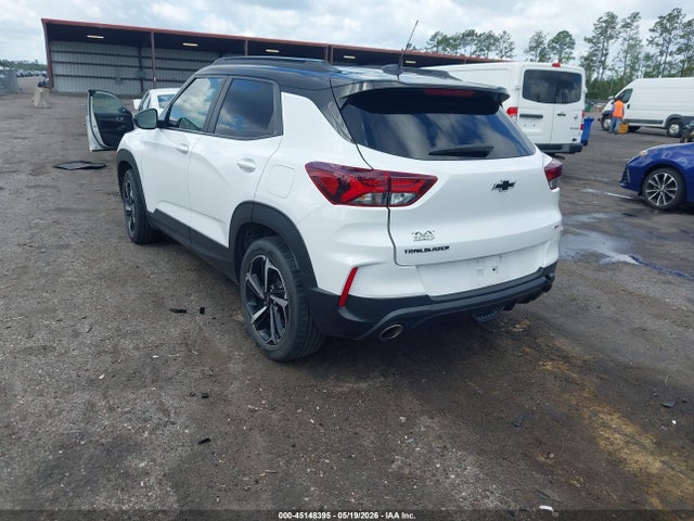 Aukcja sprzedaży 2022 Chevrolet Trailblazer Fwd Rs, vin: KL79MTSL4NB031300, numer aukcji: 45148395