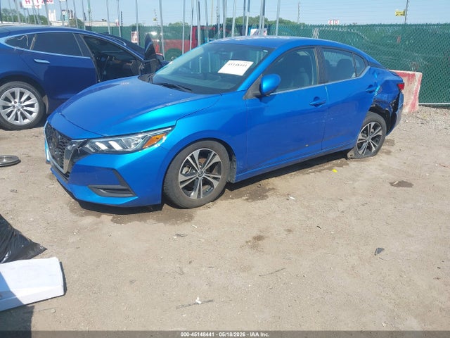 2021 Nissan Sentra Sv Xtronic Cvt მანქანა იყიდება აუქციონზე, vin: 3N1AB8CV6MY255450, აუქციონის ნომერი: 45148441