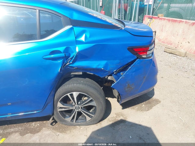 2021 Nissan Sentra Sv Xtronic Cvt მანქანა იყიდება აუქციონზე, vin: 3N1AB8CV6MY255450, აუქციონის ნომერი: 45148441