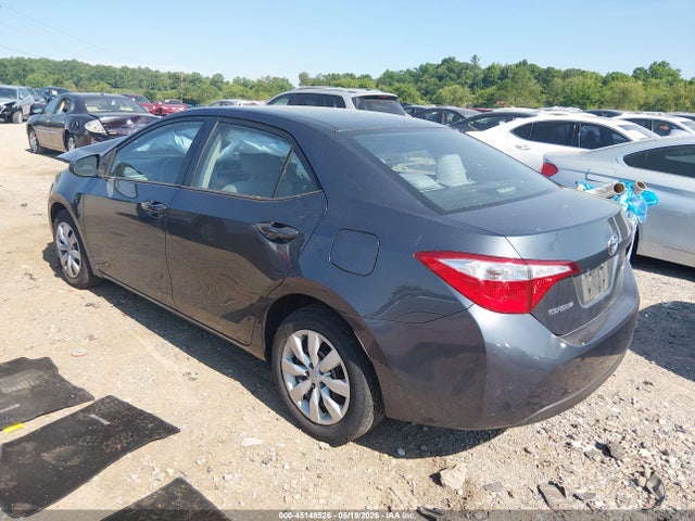 45148526 :رقم المزاد ، 2T1BURHE9FC327089 vin ، 2015 Toyota Corolla Le مزاد بيع