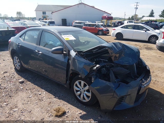 45148526 :رقم المزاد ، 2T1BURHE9FC327089 vin ، 2015 Toyota Corolla Le مزاد بيع