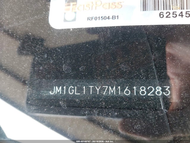 45148767 :رقم المزاد ، JM1GL1TY7M1618283 vin ، 2021 Mazda Mazda6 Grand Touring مزاد بيع