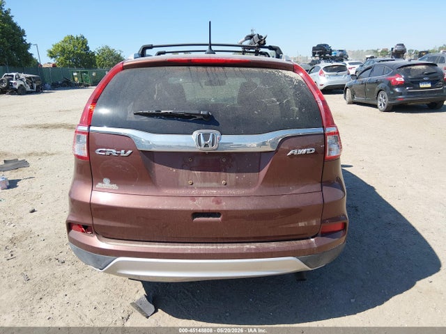 2015 Honda Cr-v Ex-l მანქანა იყიდება აუქციონზე, vin: 2HKRM4H72FH680984, აუქციონის ნომერი: 45148808