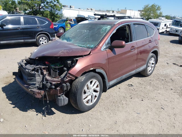 2015 Honda Cr-v Ex-l მანქანა იყიდება აუქციონზე, vin: 2HKRM4H72FH680984, აუქციონის ნომერი: 45148808