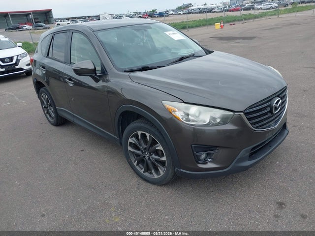 2016 Mazda Cx-5 Grand Touring მანქანა იყიდება აუქციონზე, vin: JM3KE4DYXG0809105, აუქციონის ნომერი: 45148809