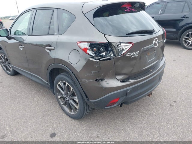 Продажа на аукционе авто 2016 Mazda Cx-5 Grand Touring, vin: JM3KE4DYXG0809105, номер лота: 45148809