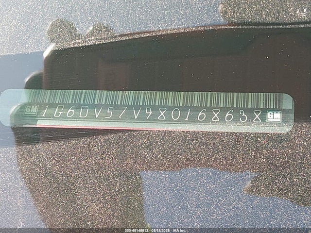 Продаж на аукціоні авто 2008 Cadillac Cts Standard, vin: 1G6DV57V980168638, номер лоту: 45148813
