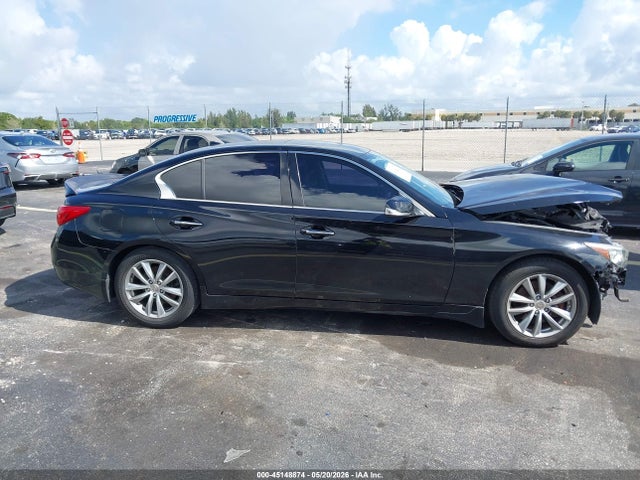 Продажа на аукционе авто 2014 Infiniti Q50 Premium, vin: JN1BV7AP0EM691788, номер лота: 45148874