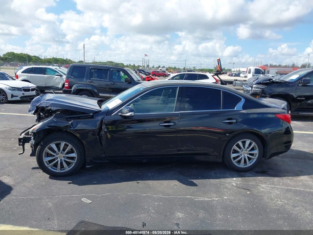 Продажа на аукционе авто 2014 Infiniti Q50 Premium, vin: JN1BV7AP0EM691788, номер лота: 45148874
