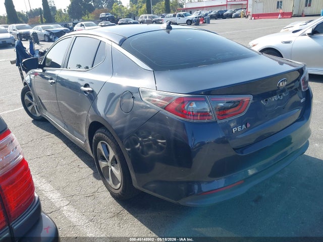 2014 Kia Optima Hybrid Lx მანქანა იყიდება აუქციონზე, vin: KNAGM4AD7E5071876, აუქციონის ნომერი: 45148902