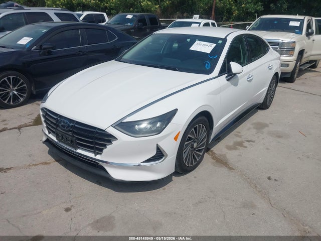 45148949 :رقم المزاد ، KMHL34JJ0NA046413 vin ، 2022 Hyundai Sonata Hybrid Sel مزاد بيع