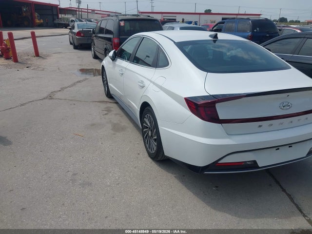 45148949 :رقم المزاد ، KMHL34JJ0NA046413 vin ، 2022 Hyundai Sonata Hybrid Sel مزاد بيع