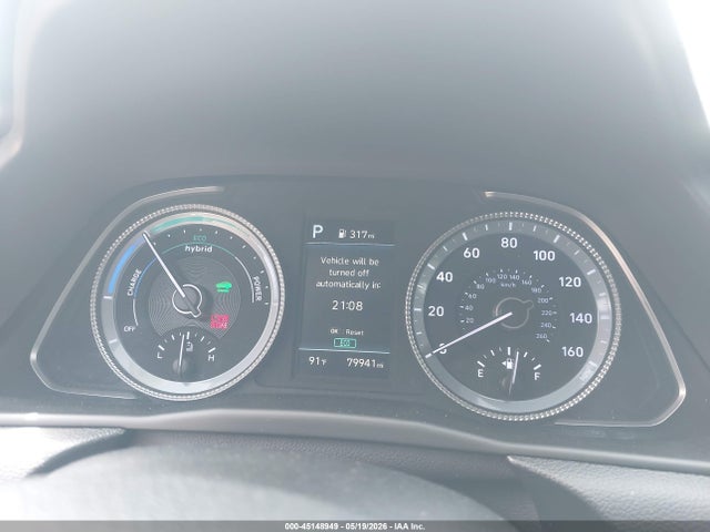 45148949 :رقم المزاد ، KMHL34JJ0NA046413 vin ، 2022 Hyundai Sonata Hybrid Sel مزاد بيع