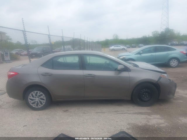 45148976 :رقم المزاد ، 2T1BURHE9KC186888 vin ، 2019 Toyota Corolla Le مزاد بيع
