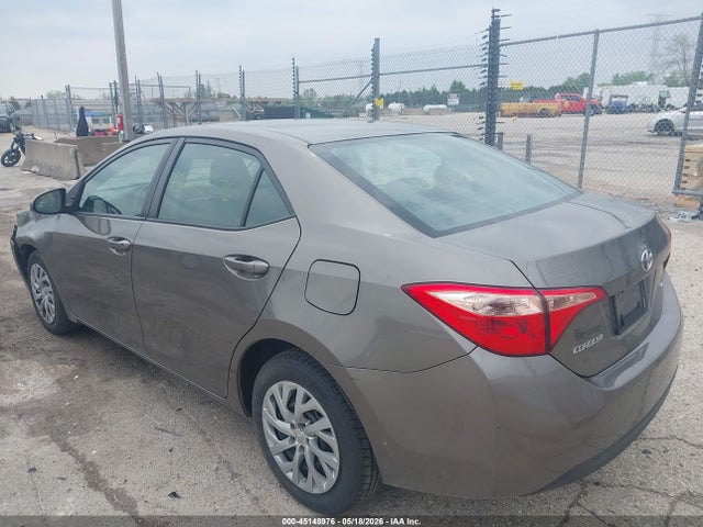 45148976 :رقم المزاد ، 2T1BURHE9KC186888 vin ، 2019 Toyota Corolla Le مزاد بيع
