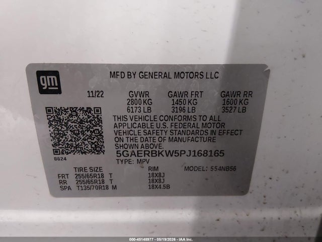 Продажа на аукционе авто 2023 Buick Enclave Essence Fwd, vin: 5GAERBKW5PJ168165, номер лота: 45148977