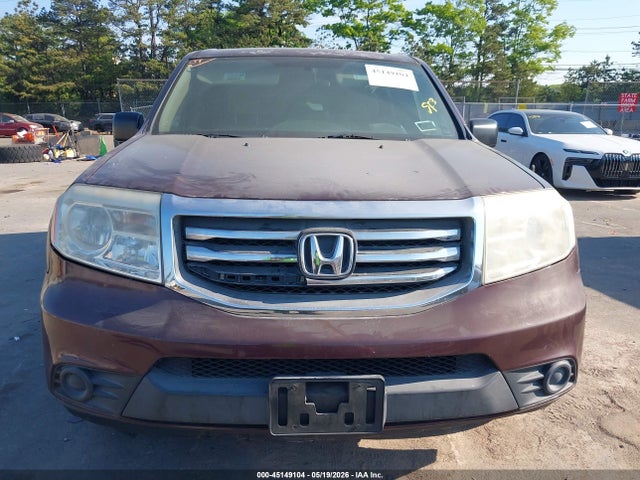 2013 Honda Pilot Lx მანქანა იყიდება აუქციონზე, vin: 5FNYF4H21DB039508, აუქციონის ნომერი: 45149104