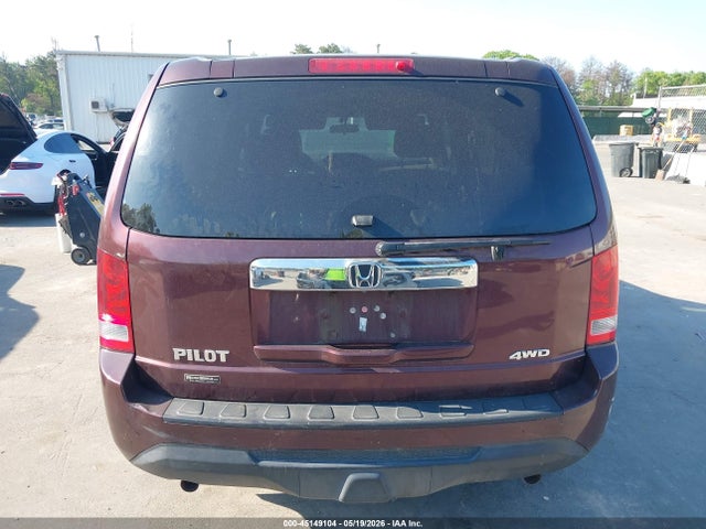 2013 Honda Pilot Lx მანქანა იყიდება აუქციონზე, vin: 5FNYF4H21DB039508, აუქციონის ნომერი: 45149104