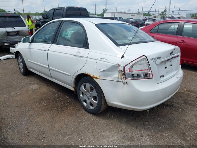 2008 Kia Spectra Ex მანქანა იყიდება აუქციონზე, vin: KNAFE122785558651, აუქციონის ნომერი: 45149161