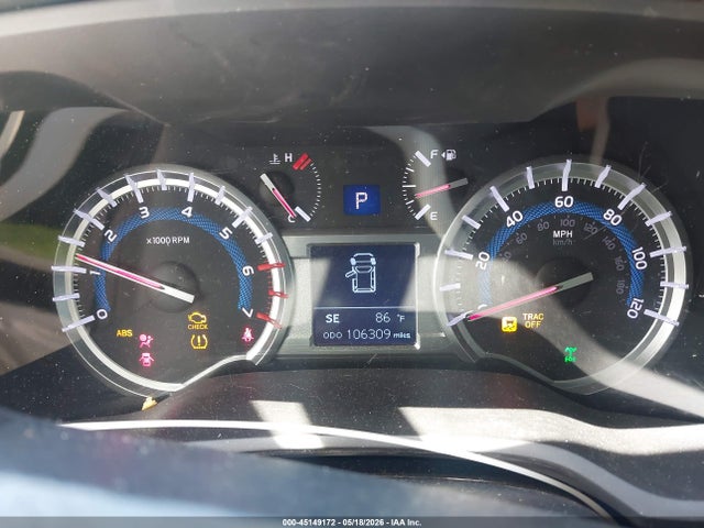 2018 Toyota 4runner Sr5 მანქანა იყიდება აუქციონზე, vin: JTEBU5JRXJ5536865, აუქციონის ნომერი: 45149172